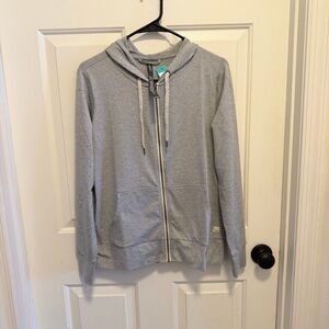 Vuori Halo Performance Hoodie 2.0 Pale grey Heather Size Small